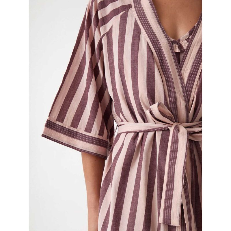 Wallace Cotton Tula Yarn Dyed Robe image number 2